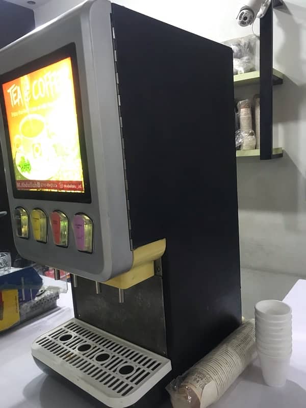 Tea and coffee vending machine 6