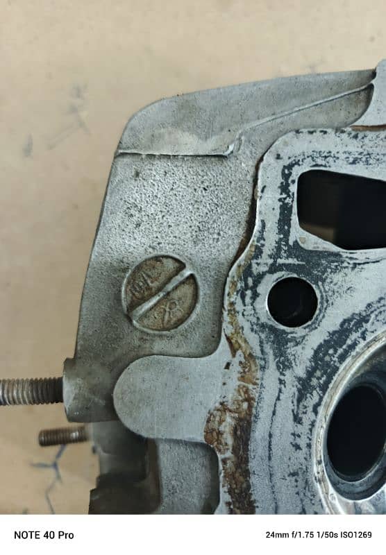 old point model Japanese cg125 used head 0