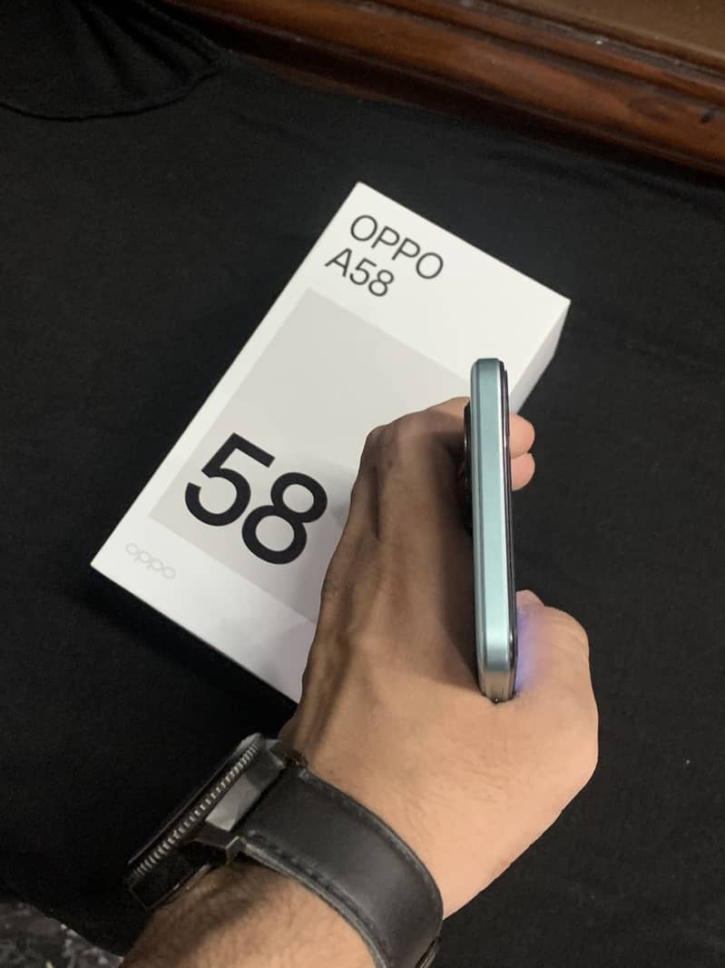 OPPO A58 with box charger 3