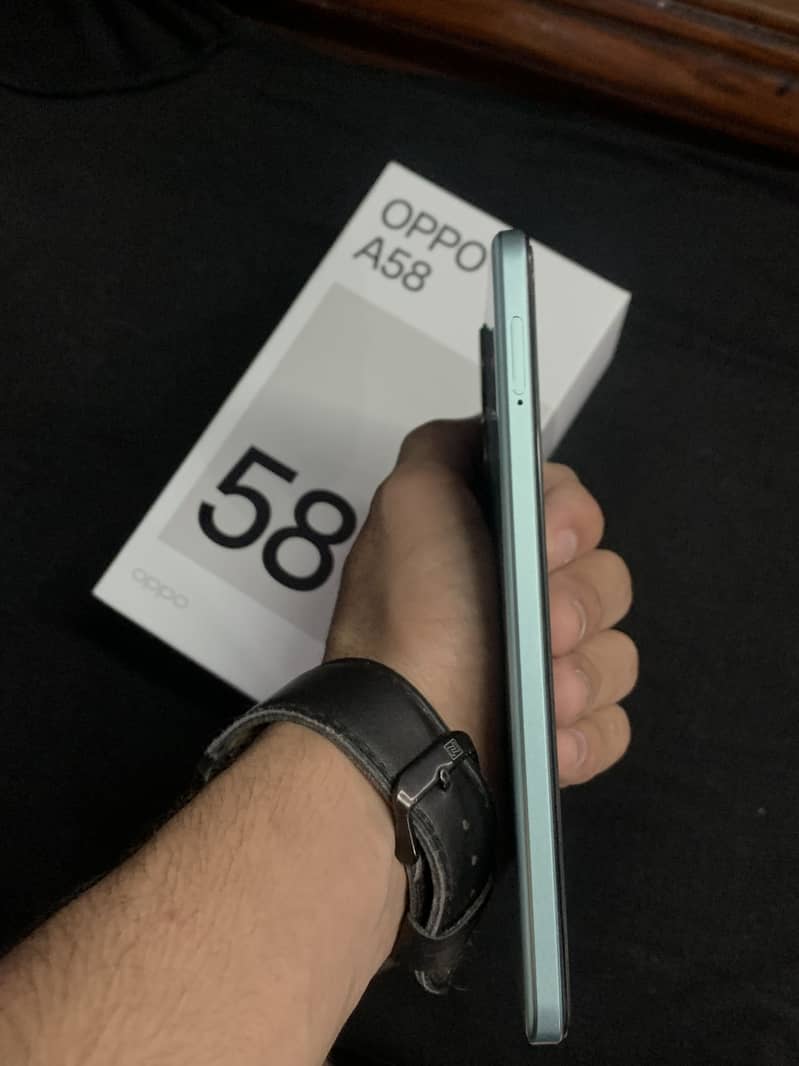 OPPO A58 with box charger 5