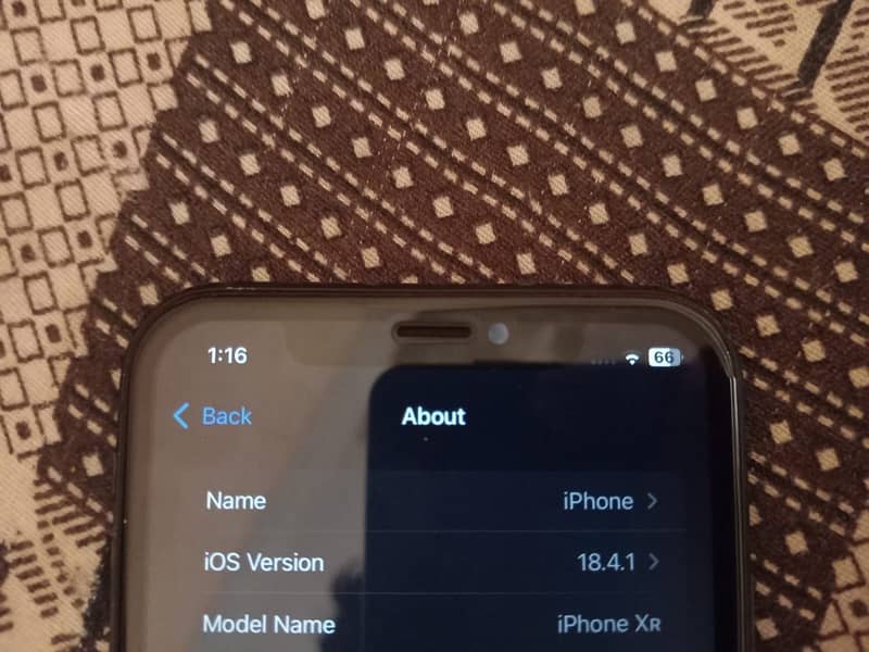 iPhone XR 64 gb battery health 81 nonpta fully original phone ha 3