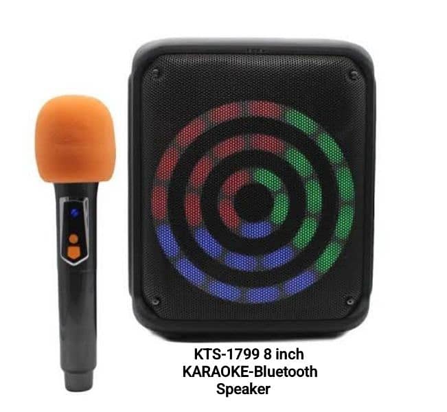 KTS-1799 8 inch KARAOKE-Bluetooth Speaker For Sale 0