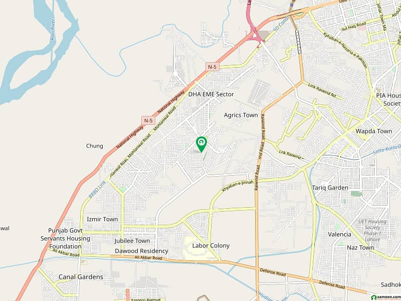 1 KANAL PLOT FOR SALE IN DHA EME SOCIETY BLOCK B 0