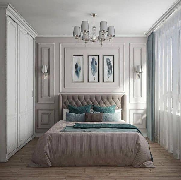 false Ceiling /Roof Ceiling /Gypsum Ceiling / Wall Moulding / Ceiling 5