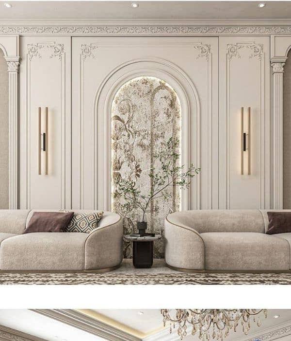 false Ceiling /Roof Ceiling /Gypsum Ceiling / Wall Moulding / Ceiling 7