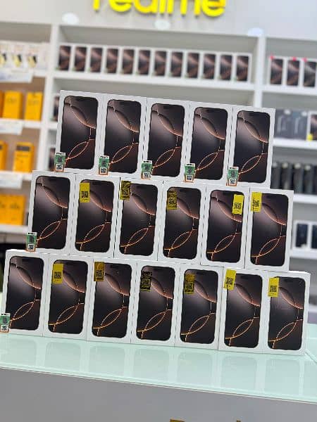 Iphone 16 Pro Max PTA Approved VNA/ 16 Plus/ 16E 15 JV 1TB 512GB 256GB 0