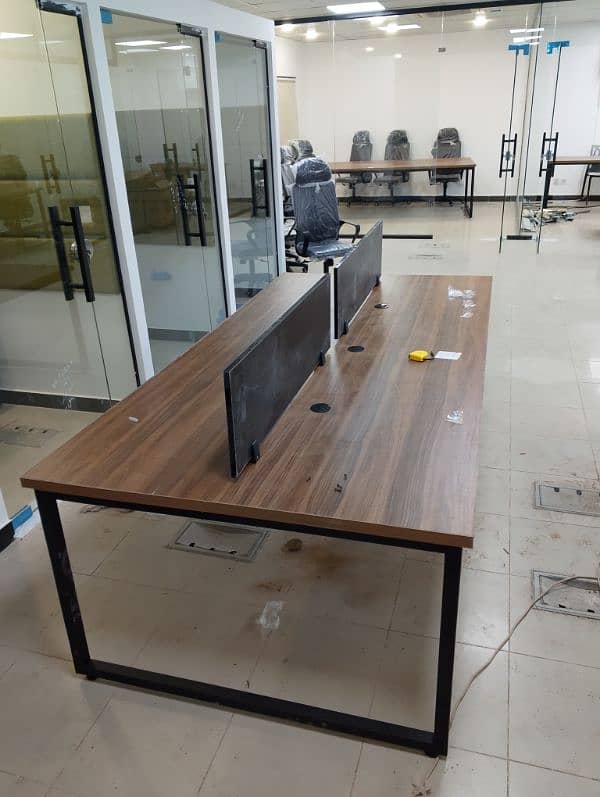 office Furniture Workstation computer Tables and Chairs 7
