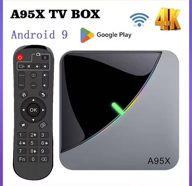 A95X F3  Amlogic S905x3 4GB/64GB Android 9.0 8K 5
