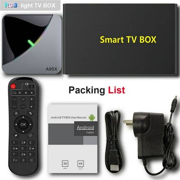 A95X F3  Amlogic S905x3 4GB/64GB Android 9.0 8K 6