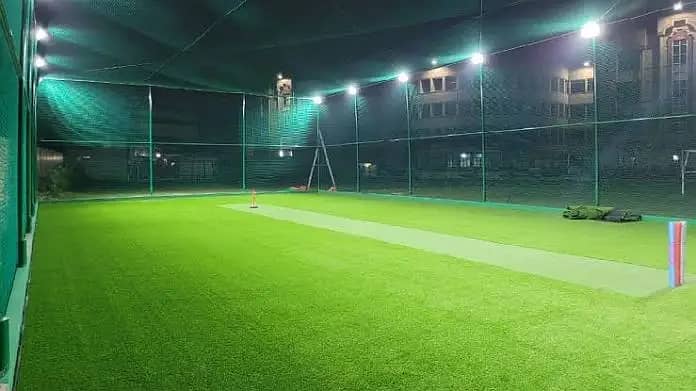 Gym Flooring- bulk-green net-Pedal Court-Green Grass-Artificial grass 1