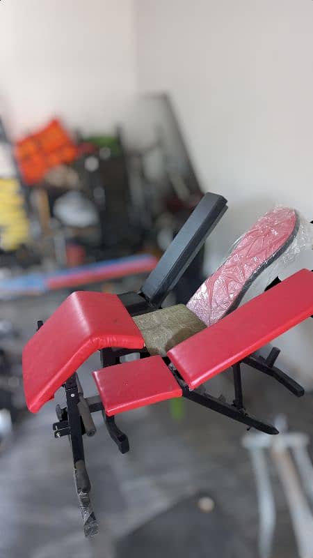 Rubber dumbbell rubber plates plate pull up bar twister olympic gym 3