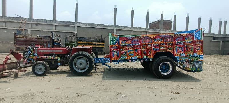 tractor Macy 240 kamane wali trali 4