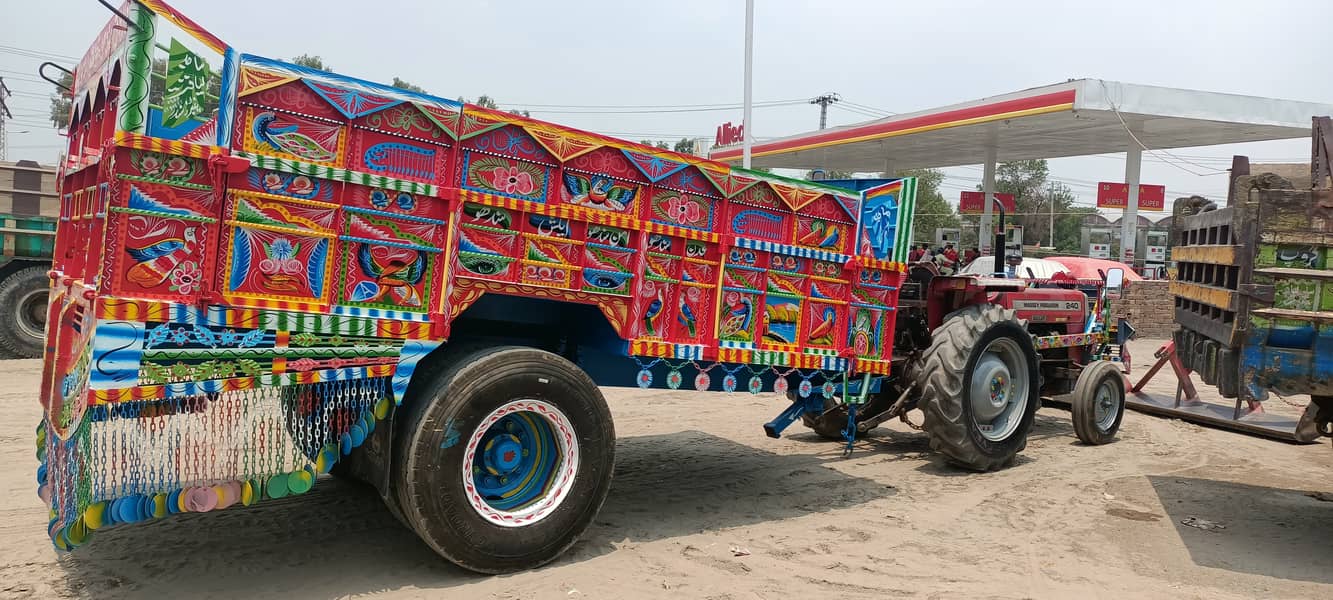 tractor Macy 240 kamane wali trali 6