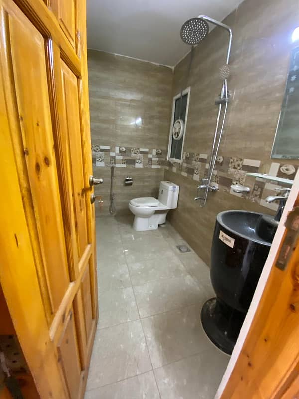 Proper 3 bedrooms with 4washrooms Apartment Available For Rent in E 11 4 Main Margalla Road with separate Wapda meter or Servant Room Proper Family Building 2