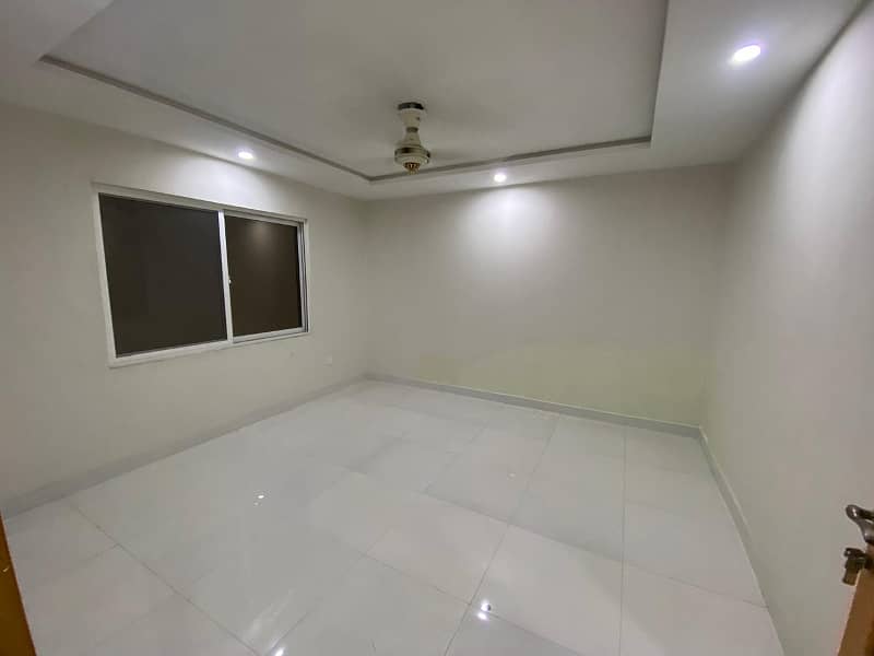 Proper 3 bedrooms with 4washrooms Apartment Available For Rent in E 11 4 Main Margalla Road with separate Wapda meter or Servant Room Proper Family Building 5