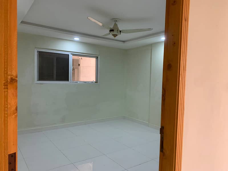 Proper 3 bedrooms with 4washrooms Apartment Available For Rent in E 11 4 Main Margalla Road with separate Wapda meter or Servant Room Proper Family Building 1