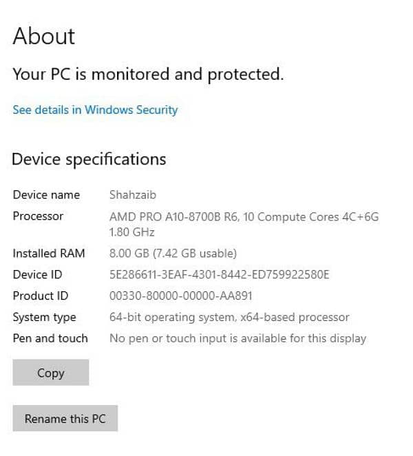 HP EliteBook i5 8 GEN 5