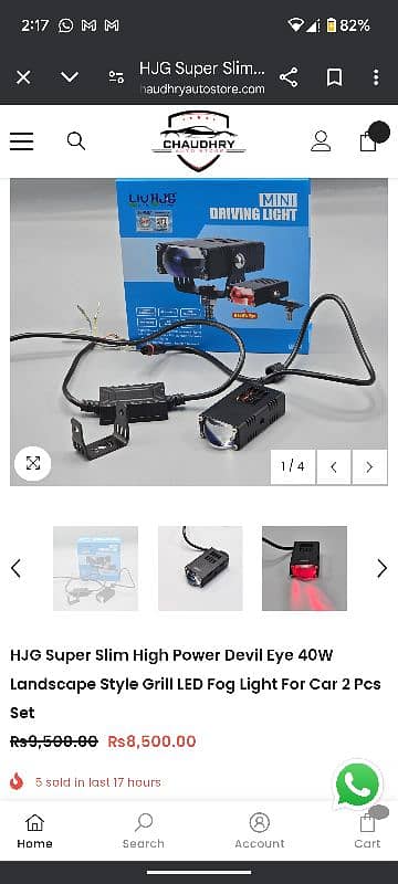 Super slim HJG Fog light. 0