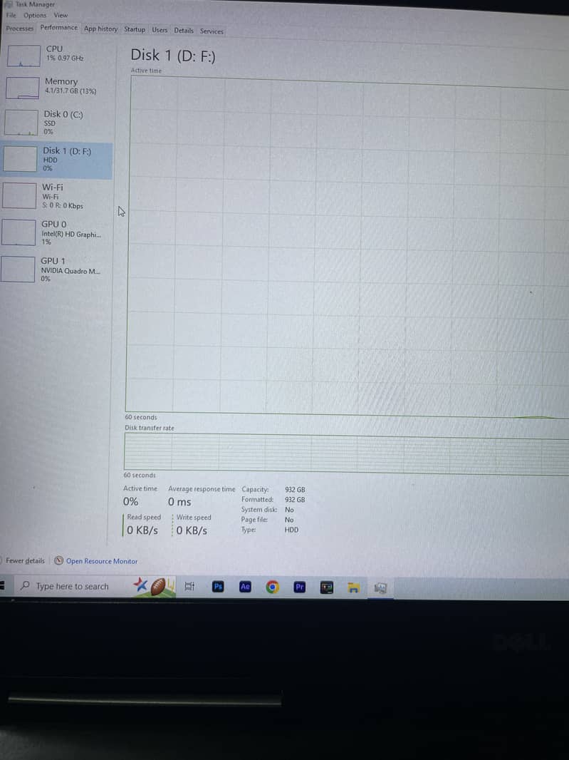 Dell Precision 7710 Core i7 6th Gen 32Gb/512Gb NVME SSD 0
