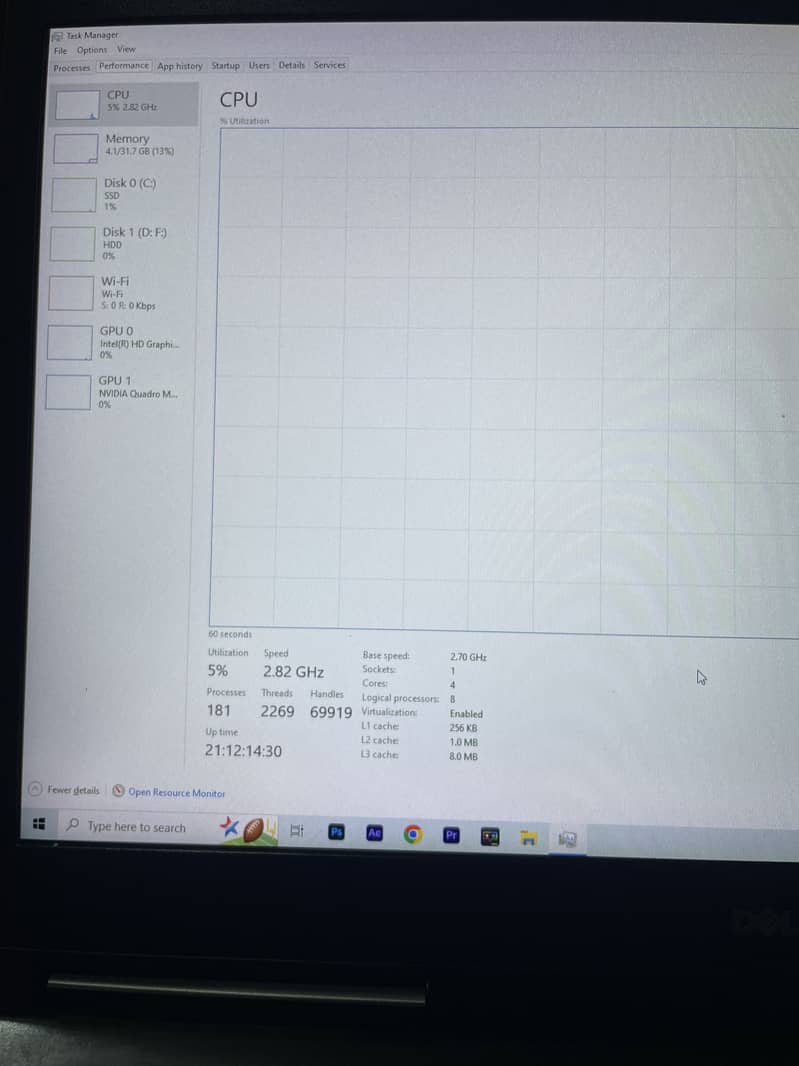 Dell Precision 7710 Core i7 6th Gen 32Gb/512Gb NVME SSD 2