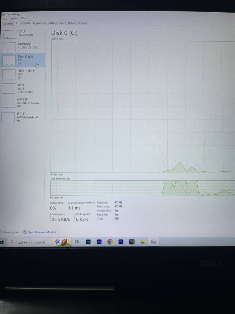 Dell Precision 7710 Core i7 6th Gen 32Gb/512Gb NVME SSD 6