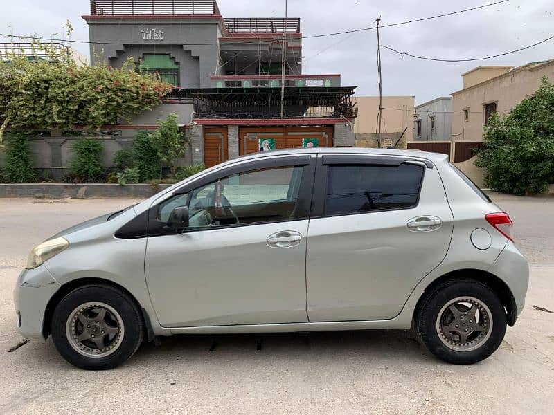 Toyota Vitz 2011 Register 2015 Shamry Green 2