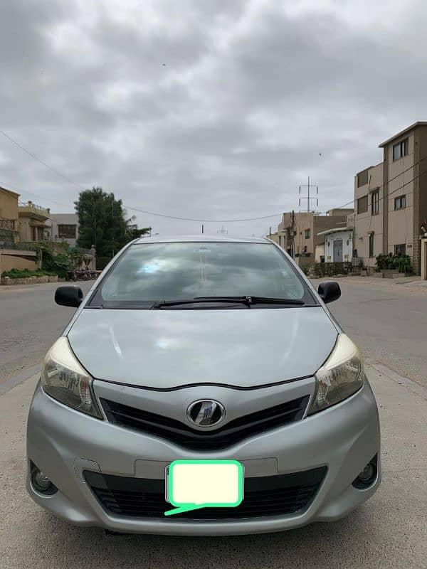 Toyota Vitz 2011 Register 2015 Shamry Green 7
