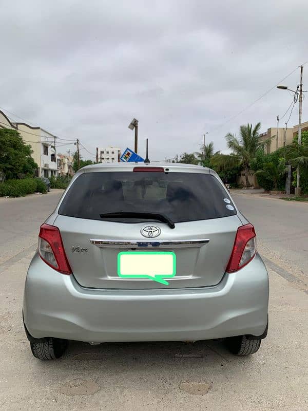 Toyota Vitz 2011 Register 2015 Shamry Green 8