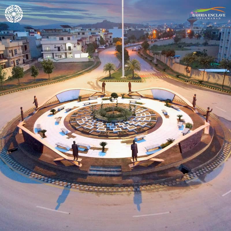Sector A 10 Marla Boulevard Plot For Sale 0