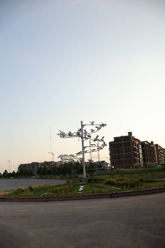 Bahria Enclave Islamabad Sector I 5 Marla Street 16 PU Paid Boulevard Paid Back Open Plot Available For Sale 6