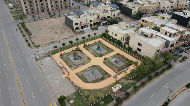 Bahria Enclave Islamabad Sector I 5 Marla Street 16 PU Paid Boulevard Paid Back Open Plot Available For Sale 16