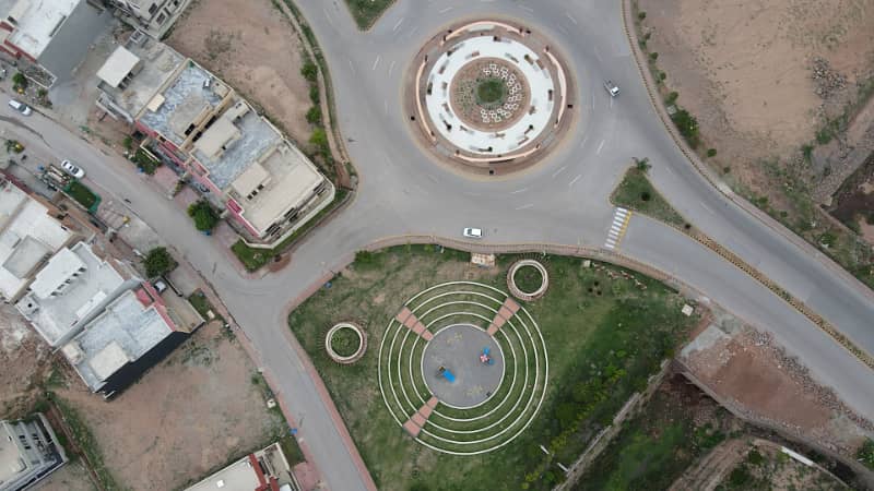Bahria Enclave Islamabad Sector I 5 Marla Street 16 PU Paid Boulevard Paid Back Open Plot Available For Sale 20