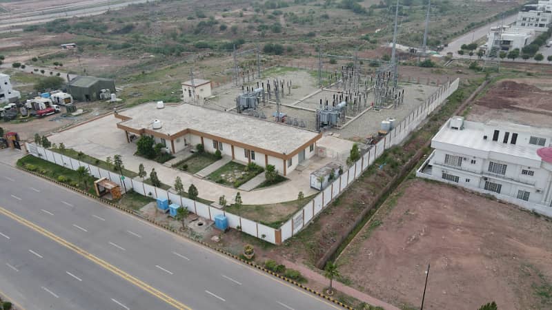 Bahria Enclave Islamabad Sector I 5 Marla Street 16 PU Paid Boulevard Paid Back Open Plot Available For Sale 26