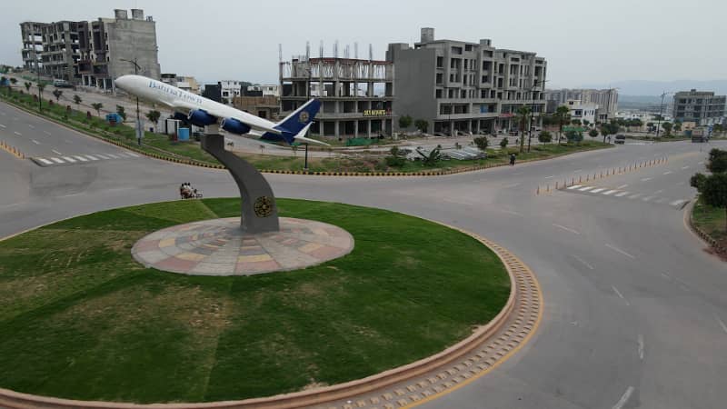 Bahria Enclave Islamabad Sector I 5 Marla Street 16 PU Paid Boulevard Paid Back Open Plot Available For Sale 27