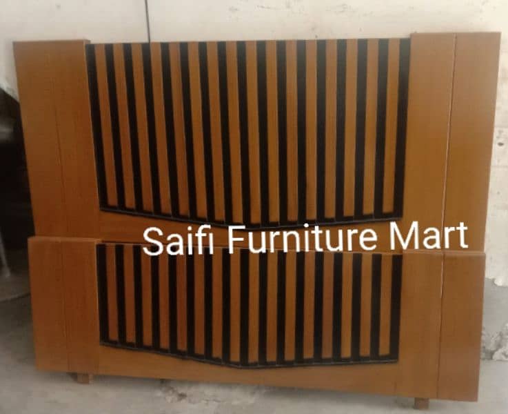 wooden double bed side table and dressing table 14