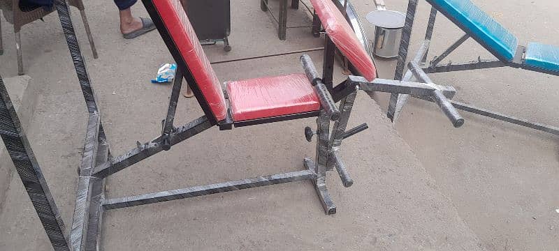 Bench press 8 in 1/ Multi exercise bench/ Gym equipmets 3