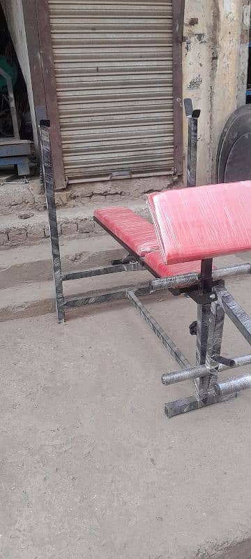 Bench press 8 in 1/ Multi exercise bench/ Gym equipmets 4