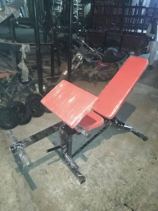 Bench press 8 in 1/ Multi exercise bench/ Gym equipmets 8