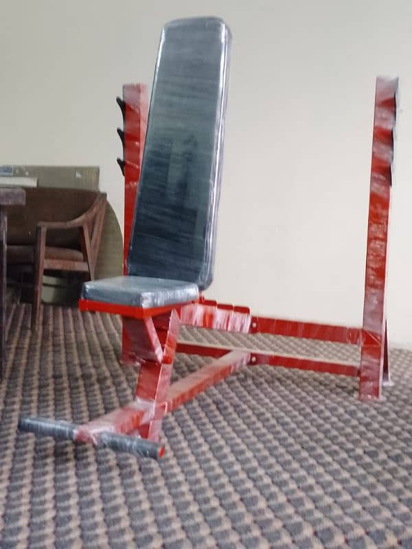 Bench press 8 in 1/ Multi exercise bench/ Gym equipmets 10