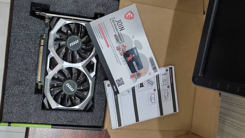 Nvidia Msi Ventus xs GeForce GTX 1630 4gb ram ( OC EDITION) 4