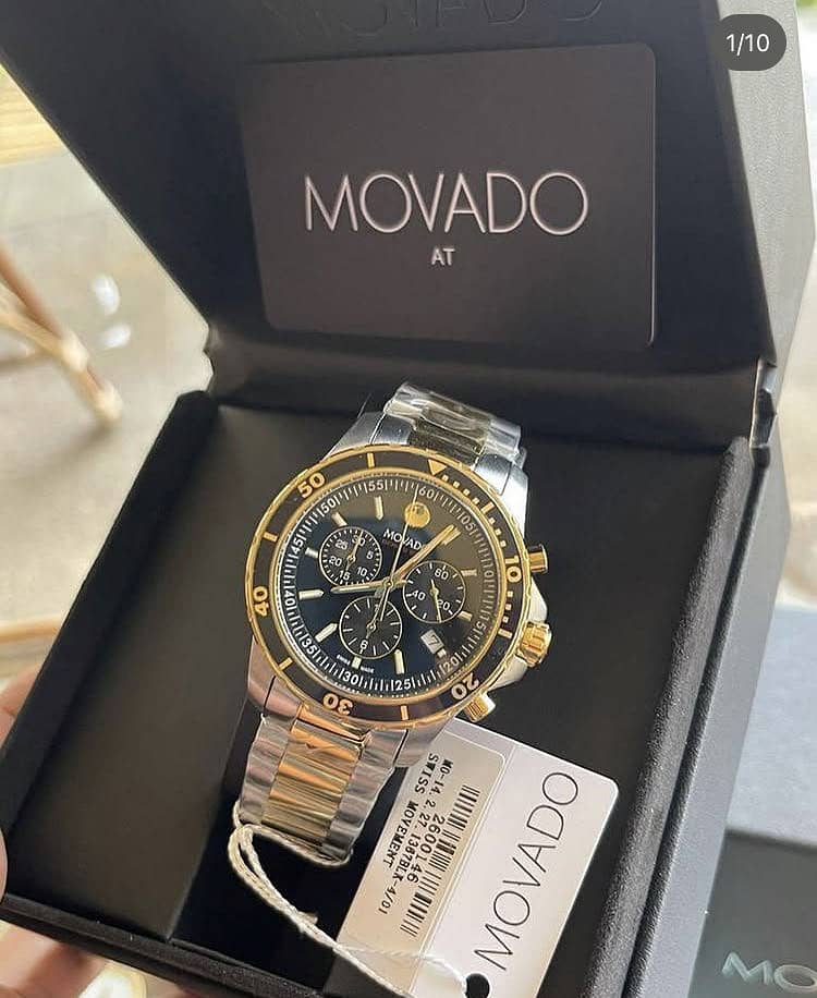 Tagurere Tissot Movado Gucci brands original watches available 4