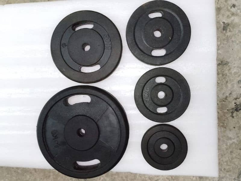 Rubber coated plates/Gym equipments/ weight plates 1