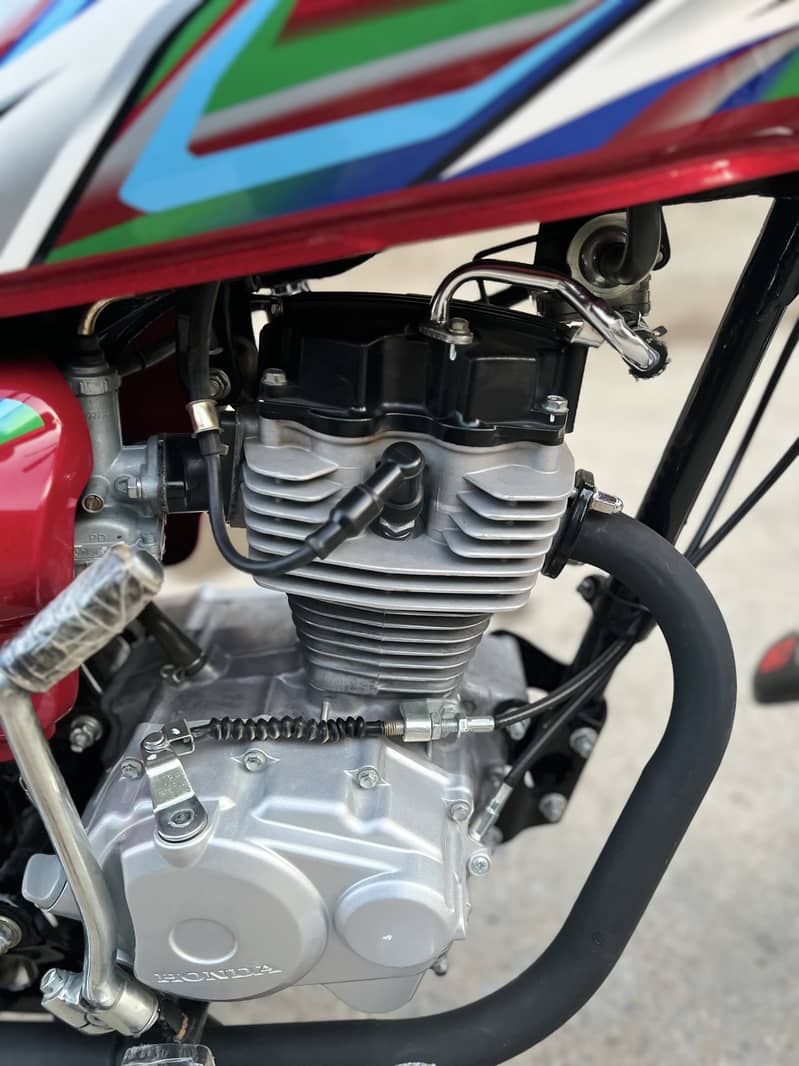 Honda CG125 Red 2023 2