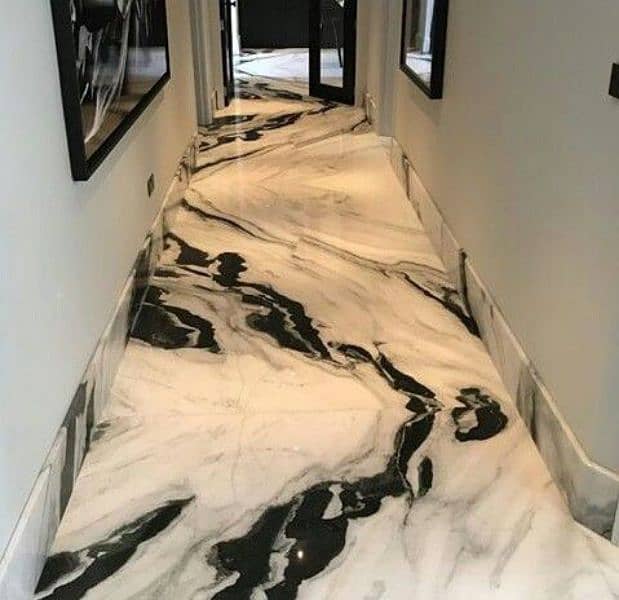 Wallpaper/Ceiling/Panels/Grass/Window Blind/Wood Vinyl Floor/Media Wal 9