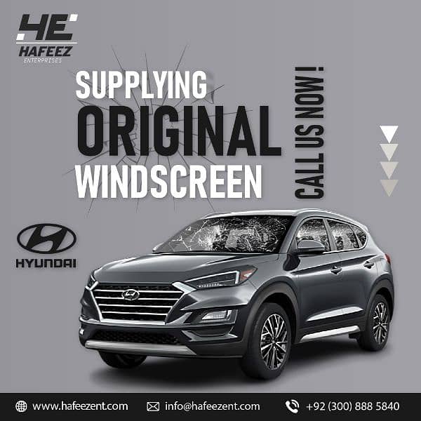hyundai Tucson windscreen,Windshield, Door glass,front back screen avl 0