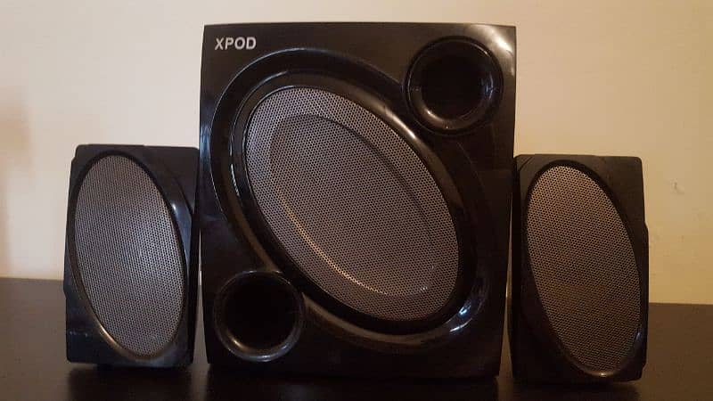 XPOD woofer + speaker 0