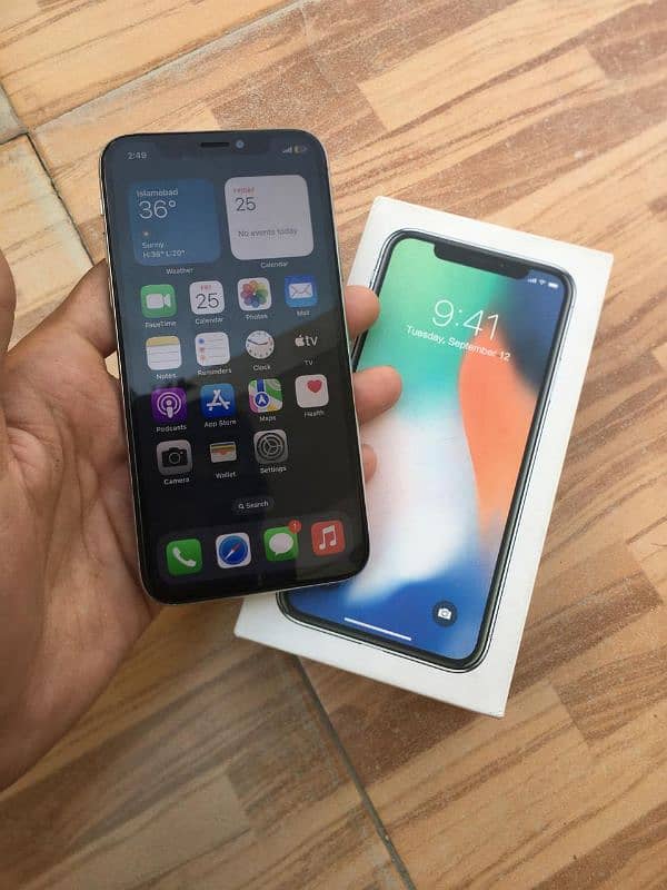 IPhone x 256 gb Pta approved 3