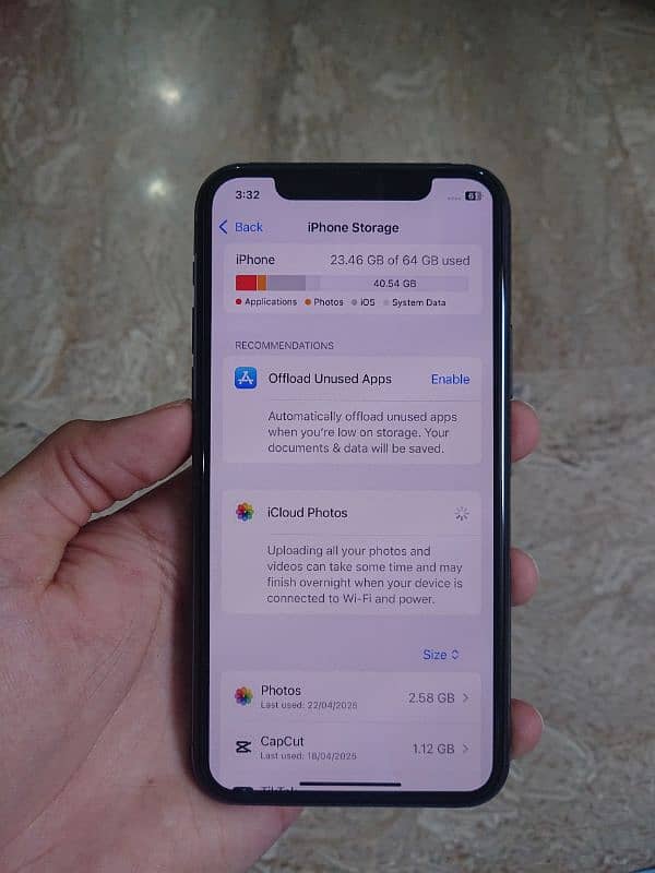 IPhone 11 Pro 100% Original with Complete Box, Case + Cable + Earphone 12
