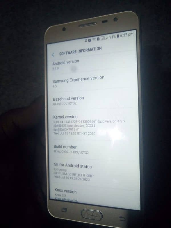 Samsung Galaxy j7 prime 3gb 16gb sim working panel change h 4
