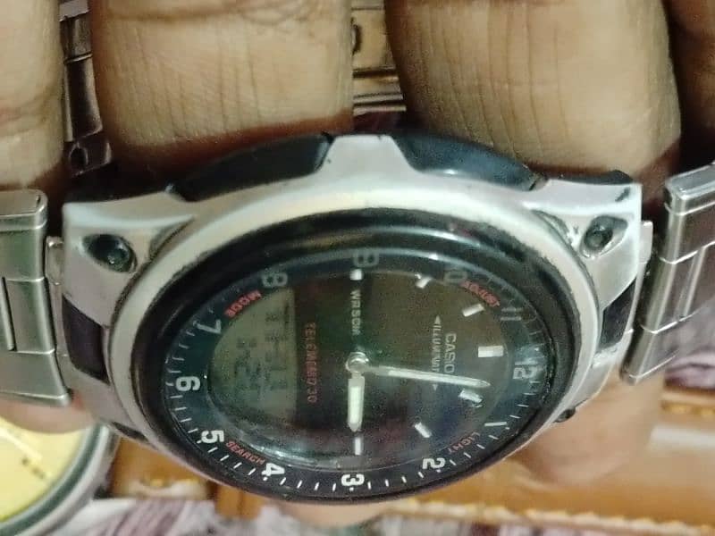 Casio dual time Japan watch 2747 AW_60 1